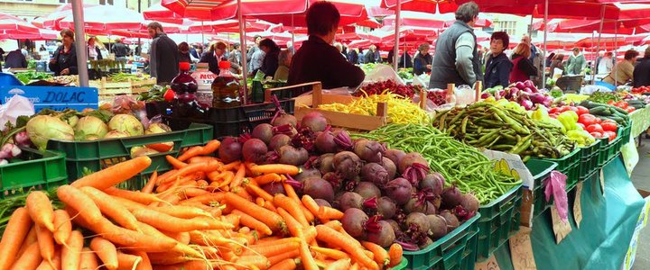 Dolac - open market