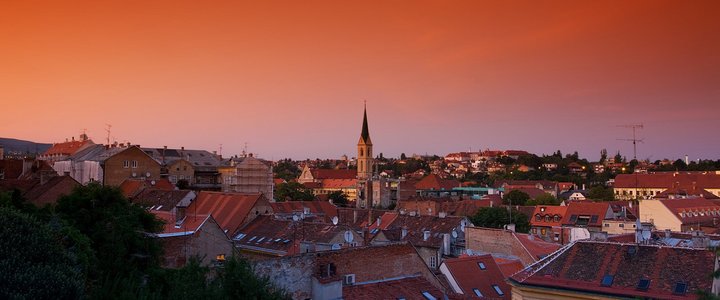 Večernja šetnja Zagrebom